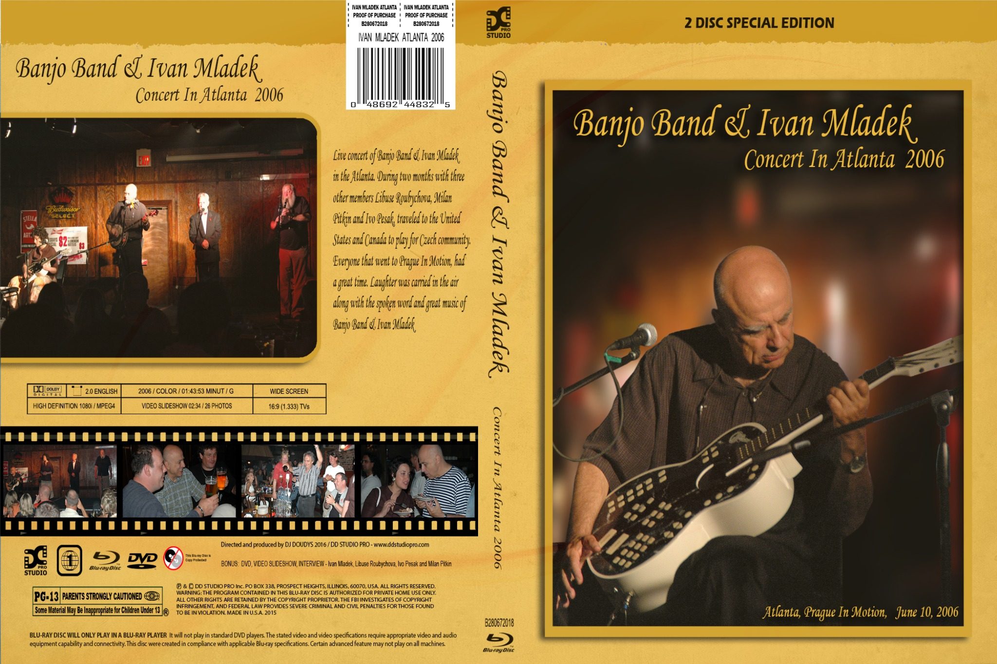 Banjo Band & Ivan Mládek Concert in Atlanta 2006 cover