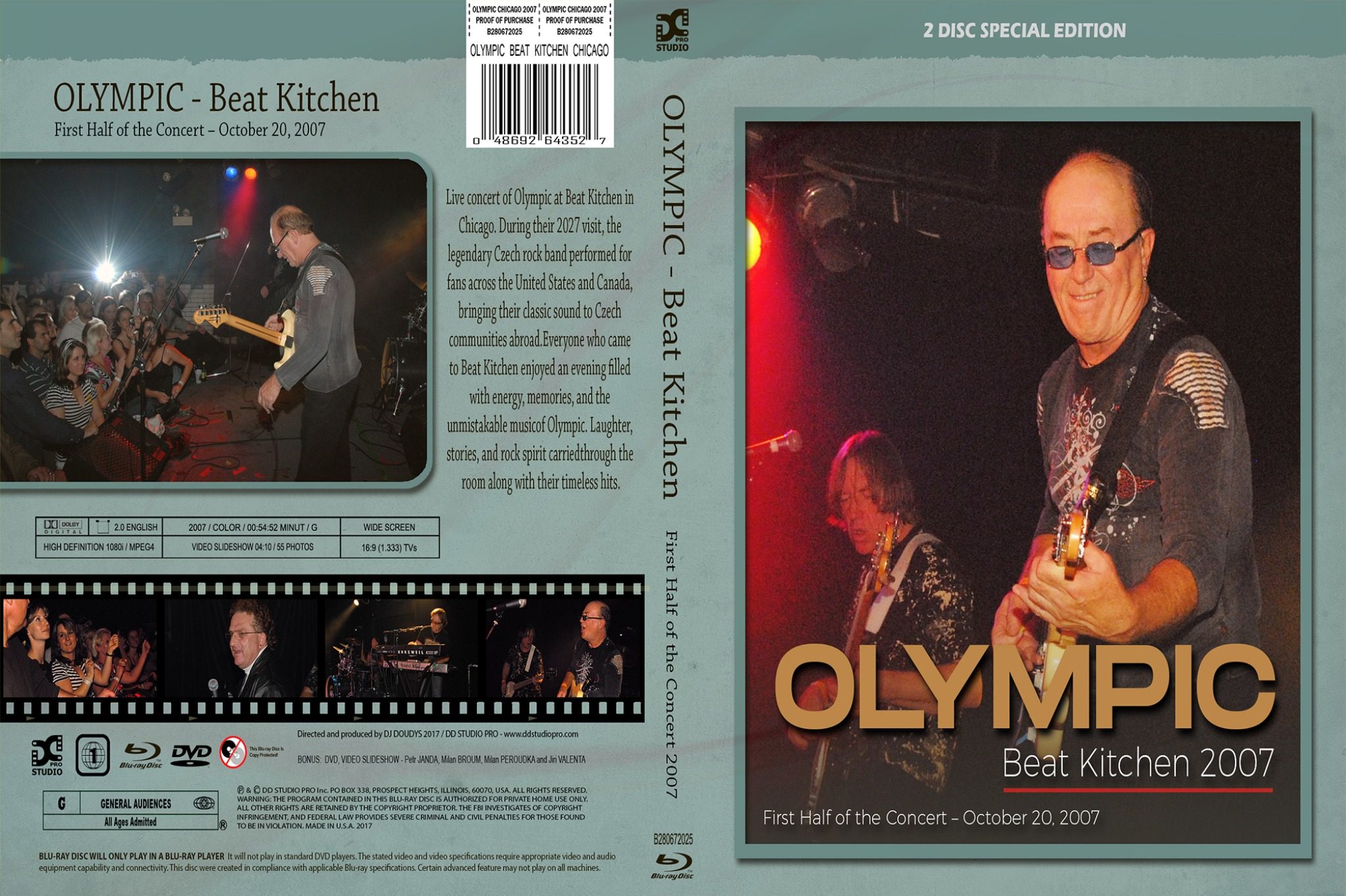 OLYMPIC Beat Kitchen 2007 cover