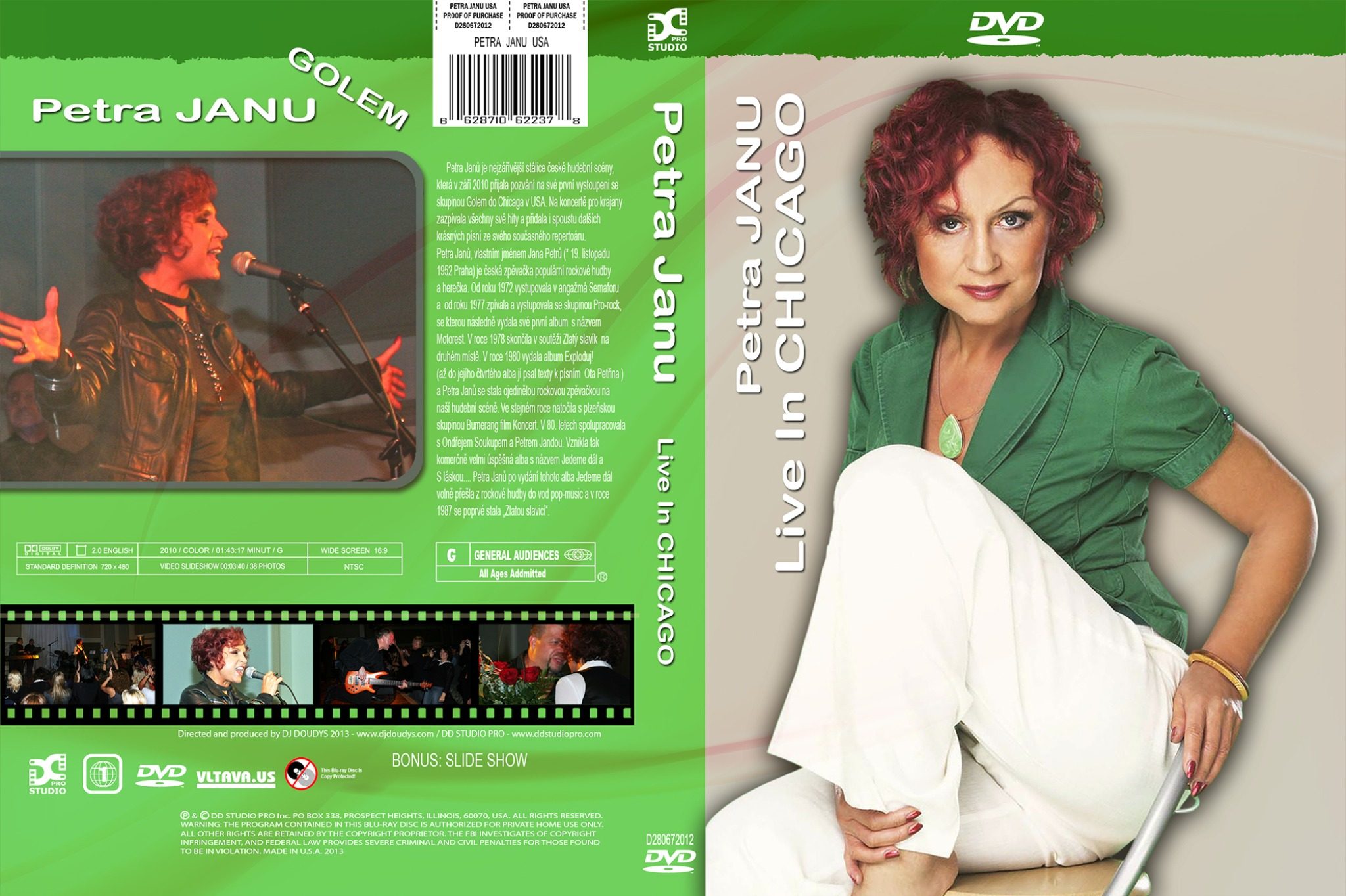 Petra Janu Live in Chicago cover